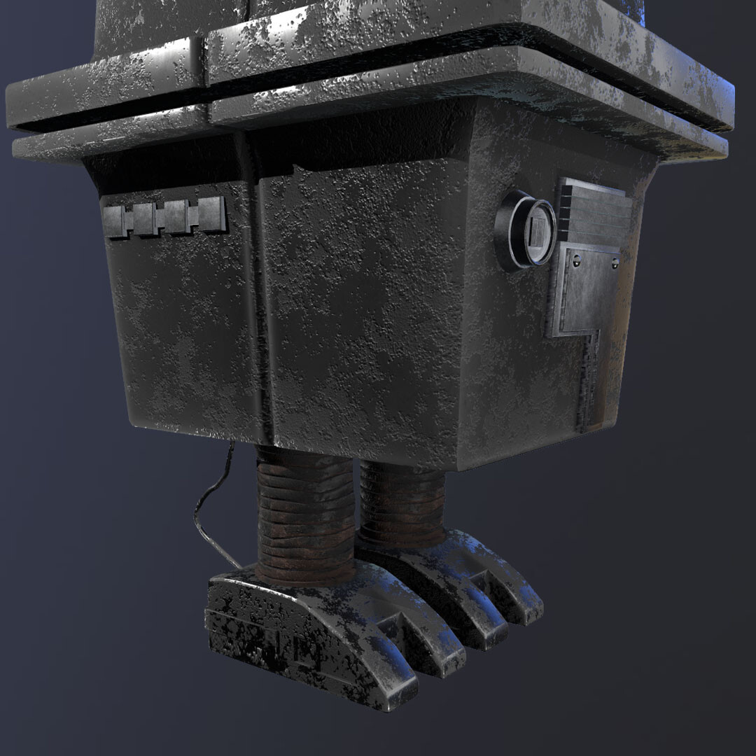 Lower half of the model