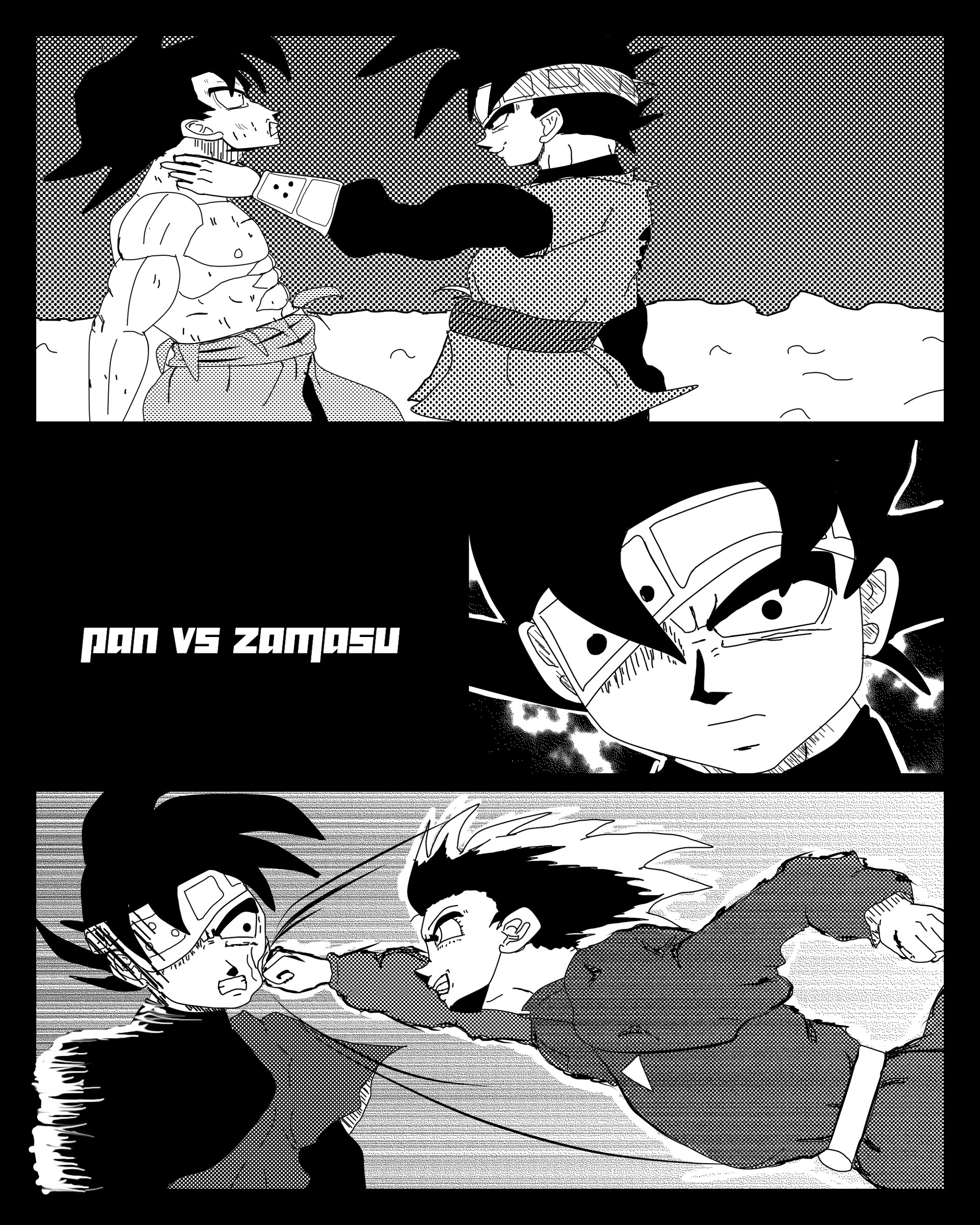Pan vs Goku