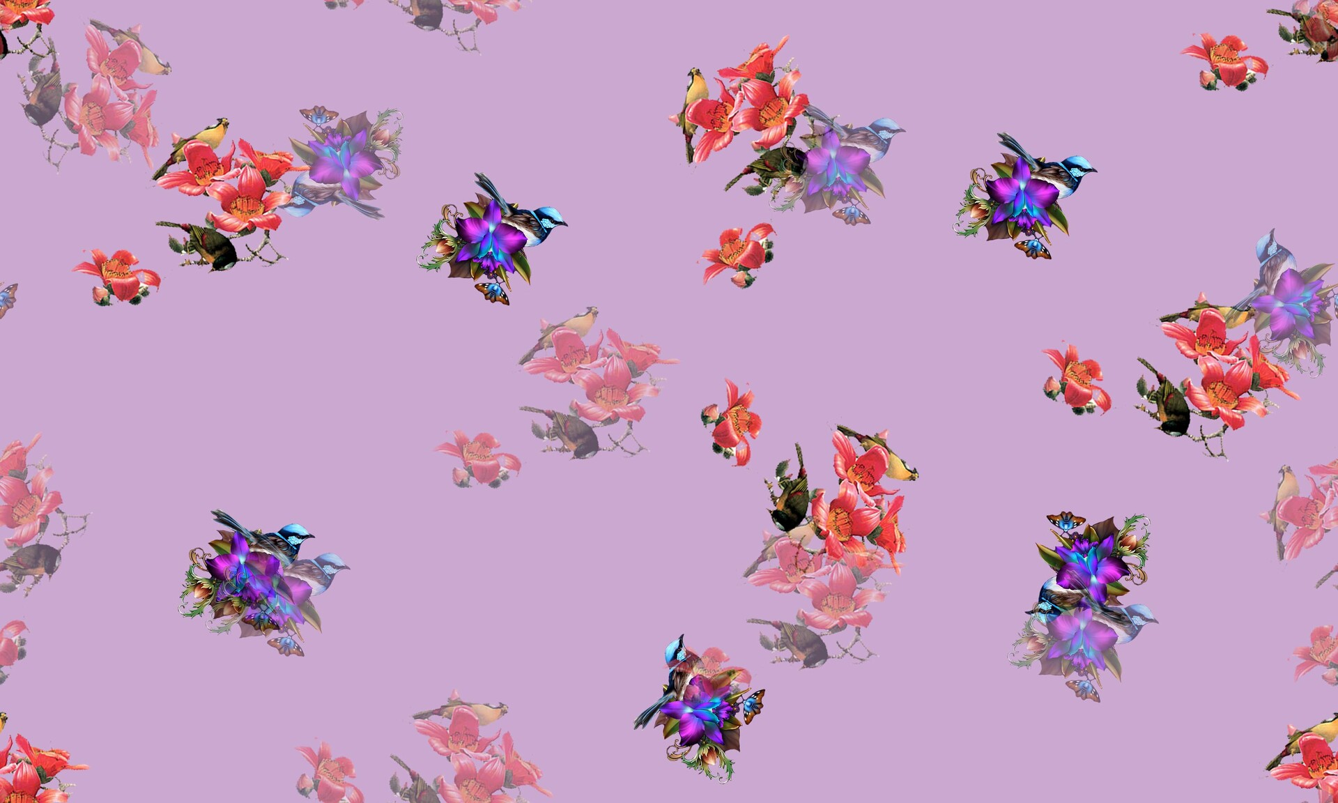 Artstation Seamless Floral Pattern Flowers Texture Eon The Art Studio Eon The Art Studio