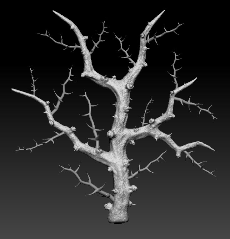 Branch High poly
