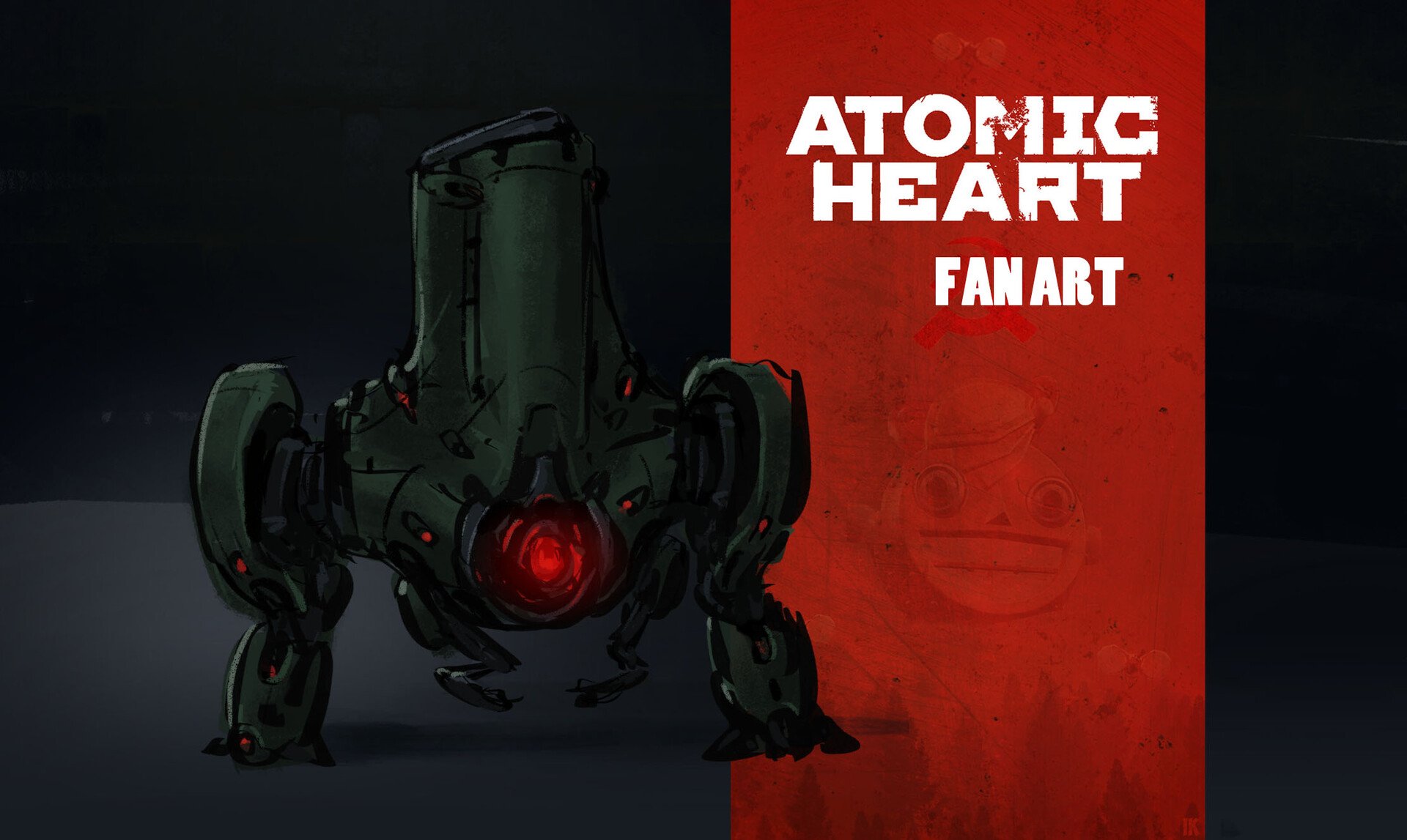 Artstation Atomic Heart Fan Art Solar Lee