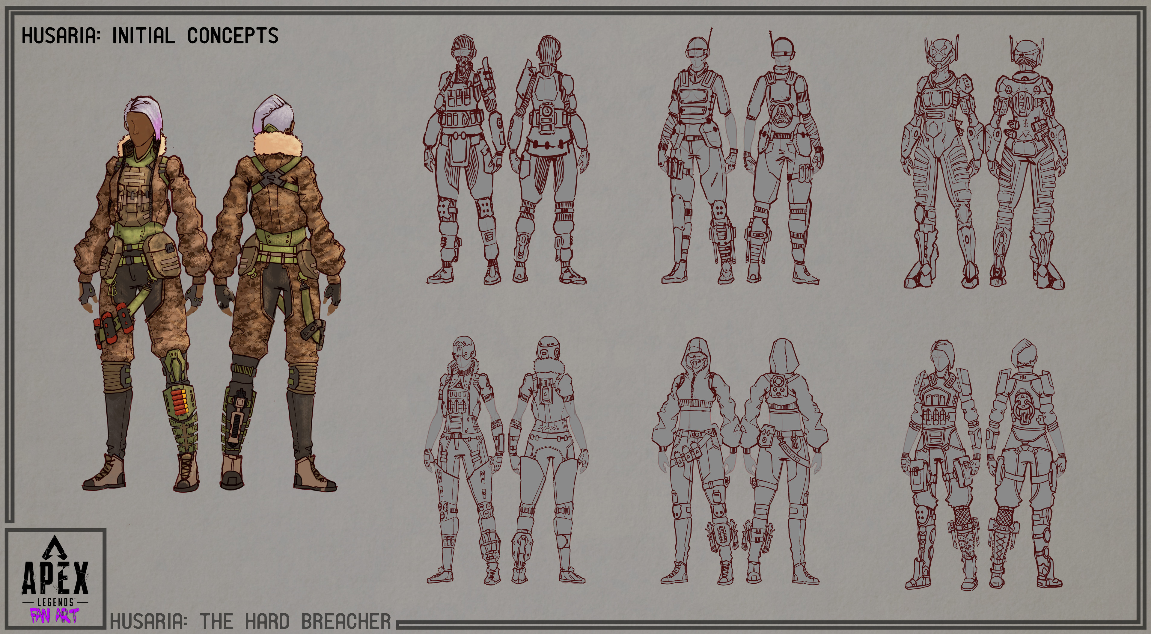 rough sketches