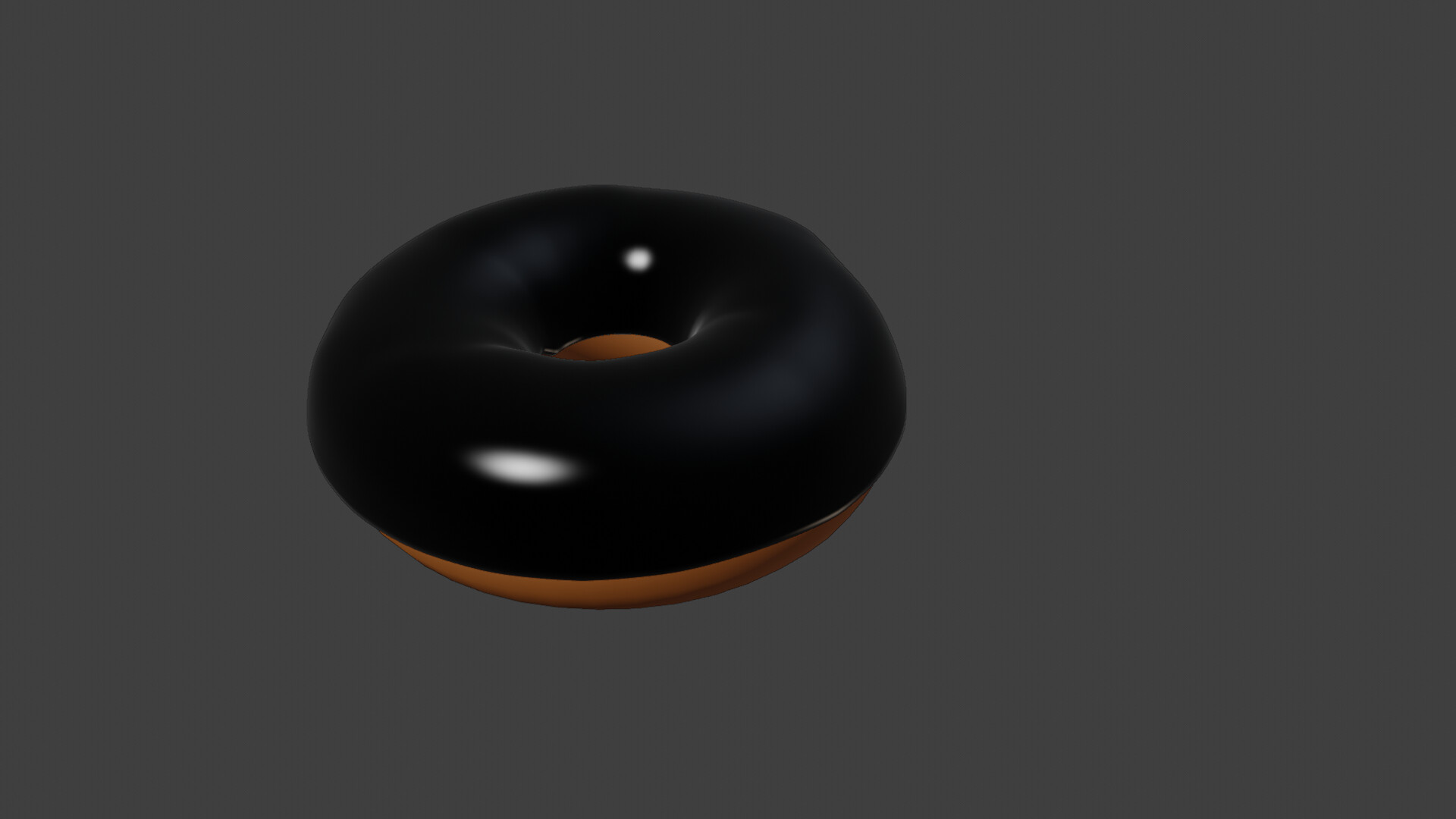Blender готовый пончик проект