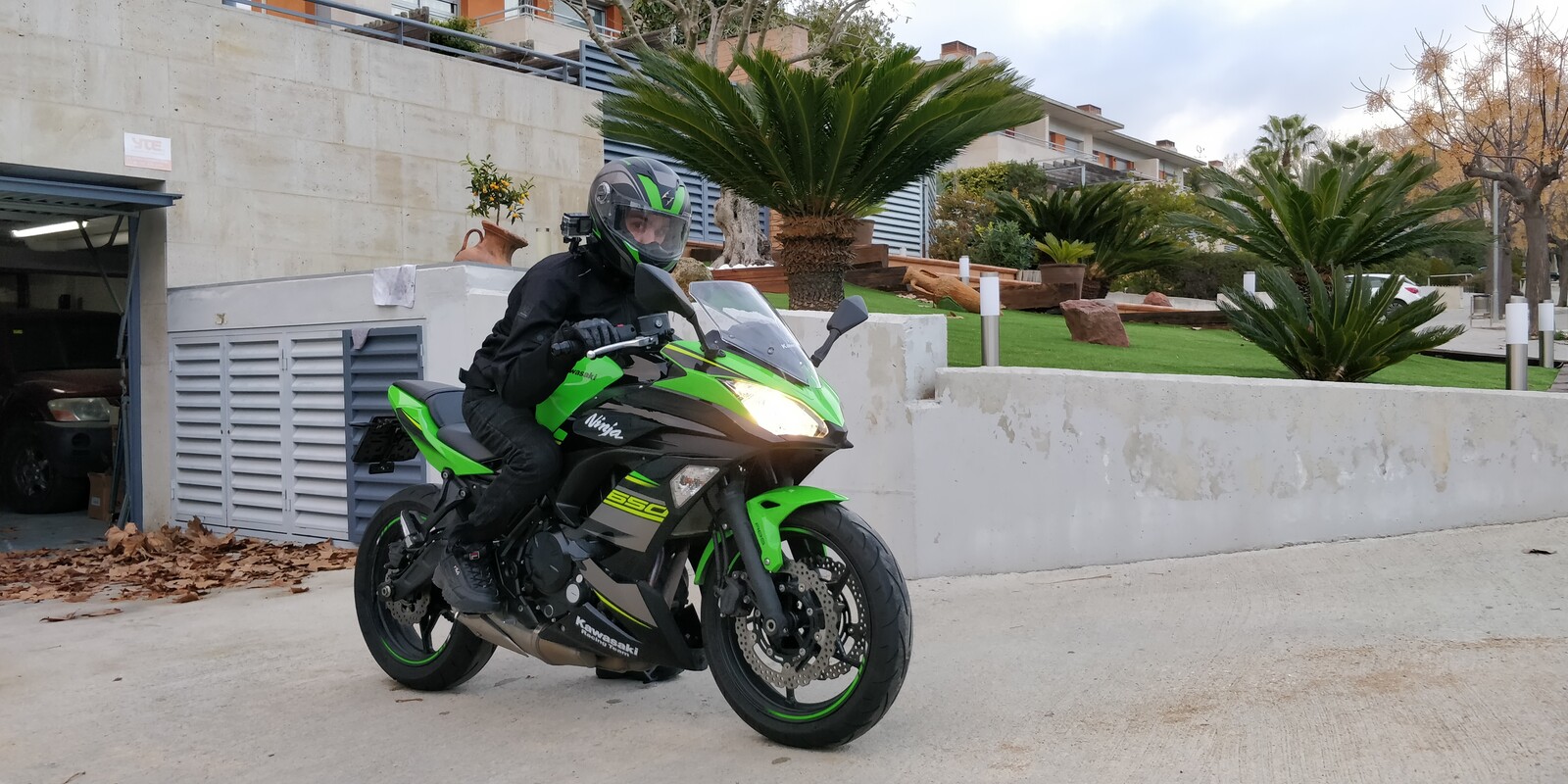 kawasaki doing wheelies photoshop edit