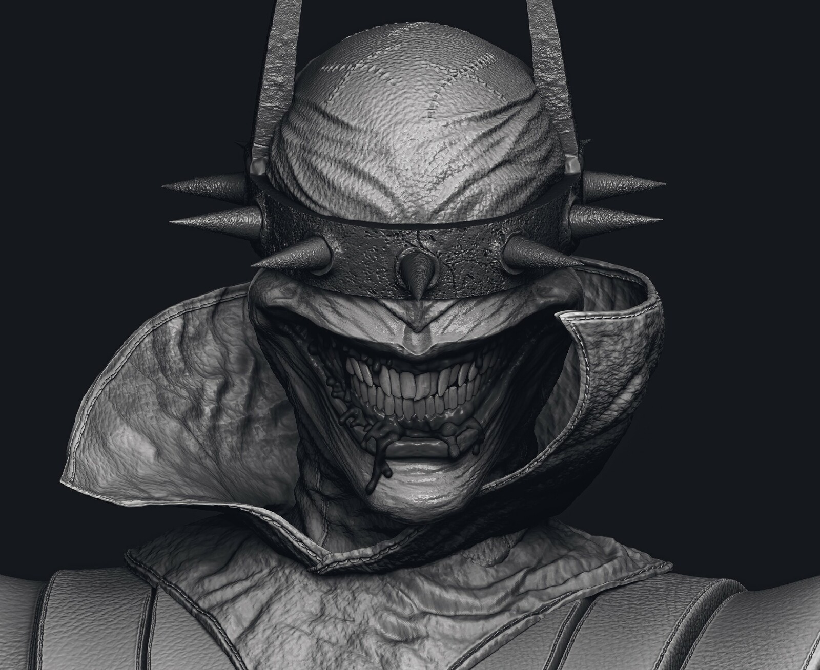 Artstation 3d Model Batman Who Laughs Andrew Smuklauski