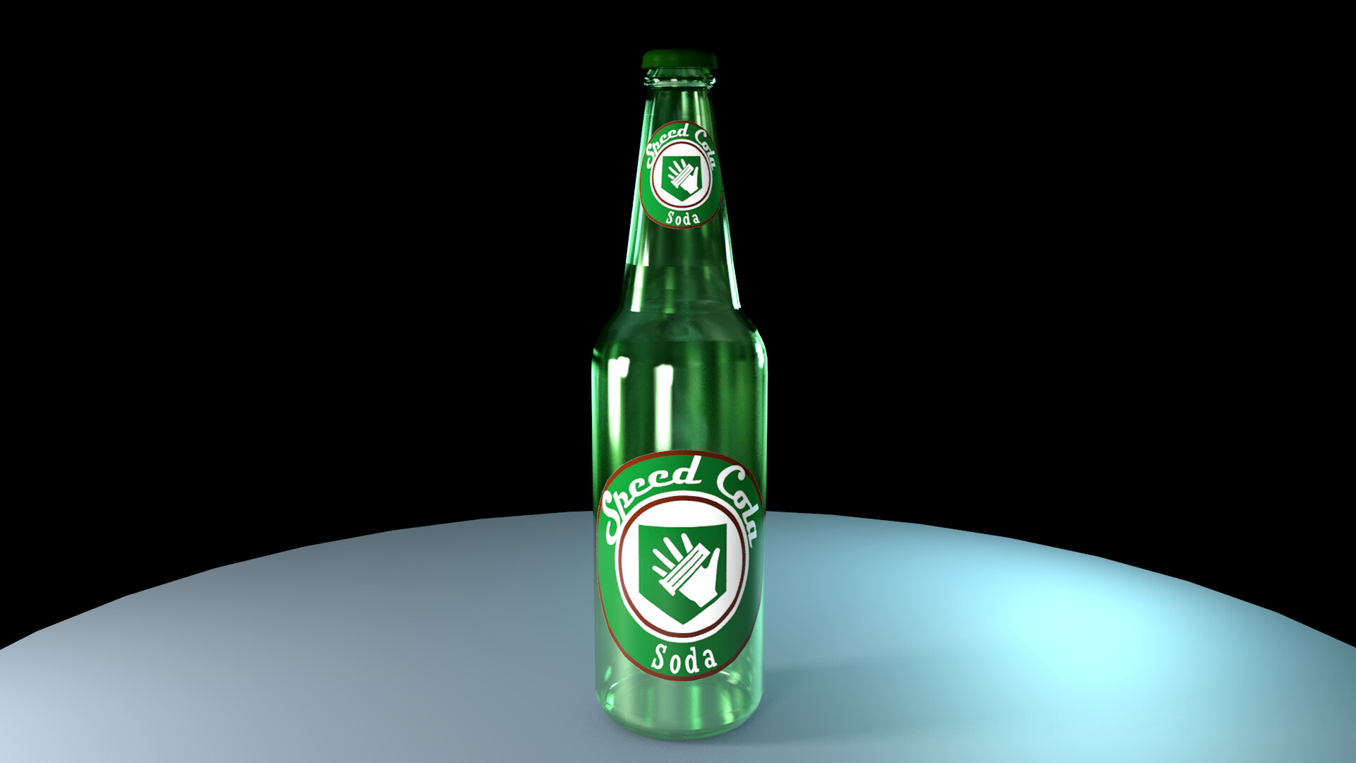 ArtStation 3D Bottle Product Render