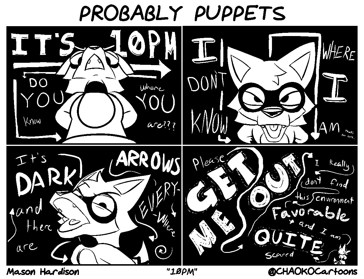 Mason Hardison Probably Puppets Series