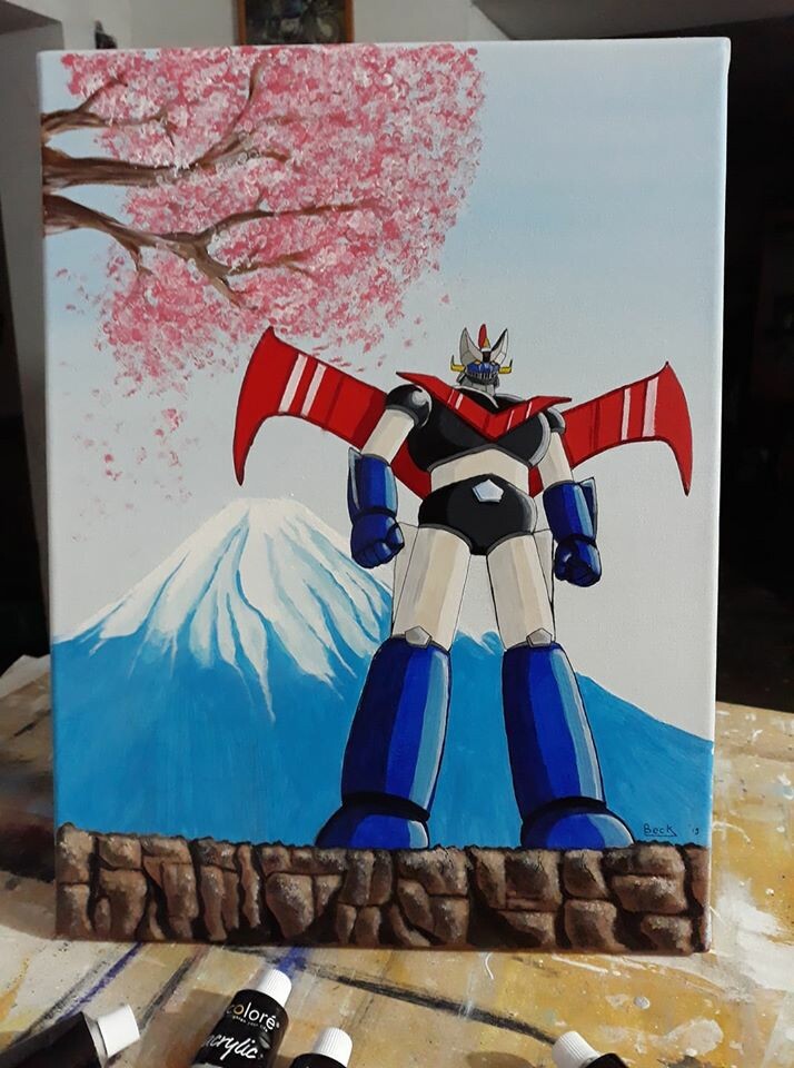 Get Wallpaper Marco Becagli Great Mazinger Desktop Wallpaper Free
