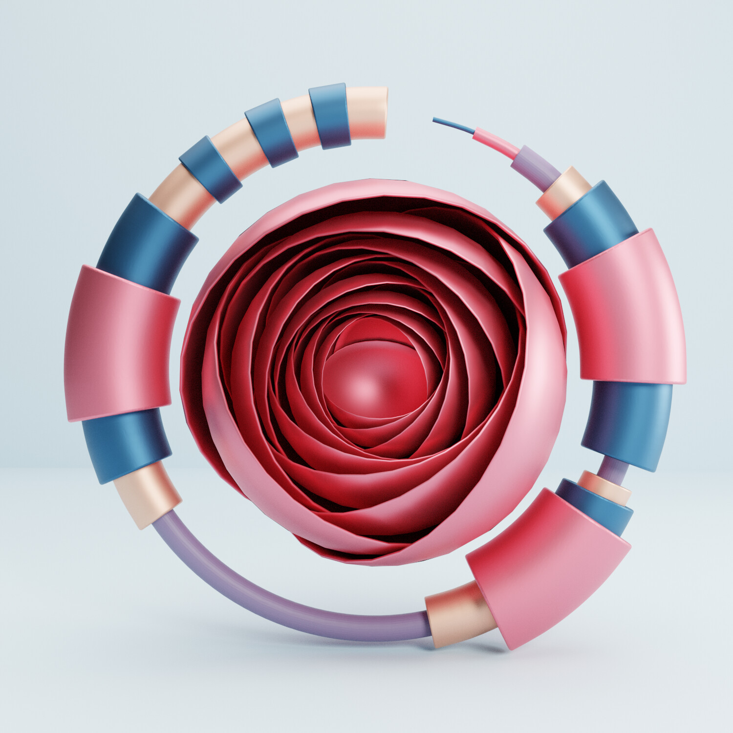 Jon Bond Abstract Shape Art