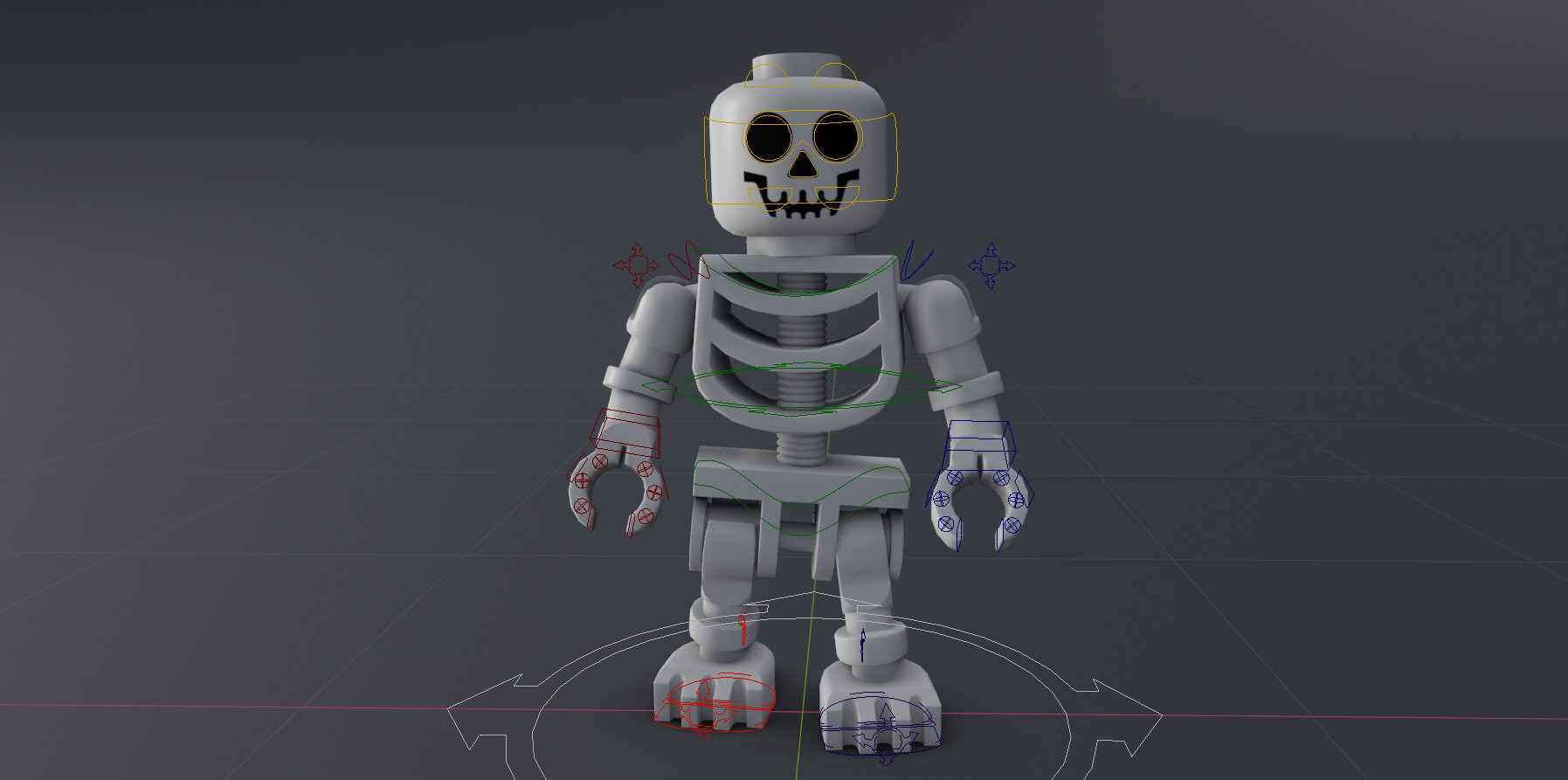 ArtStation - LEGO Skeleton