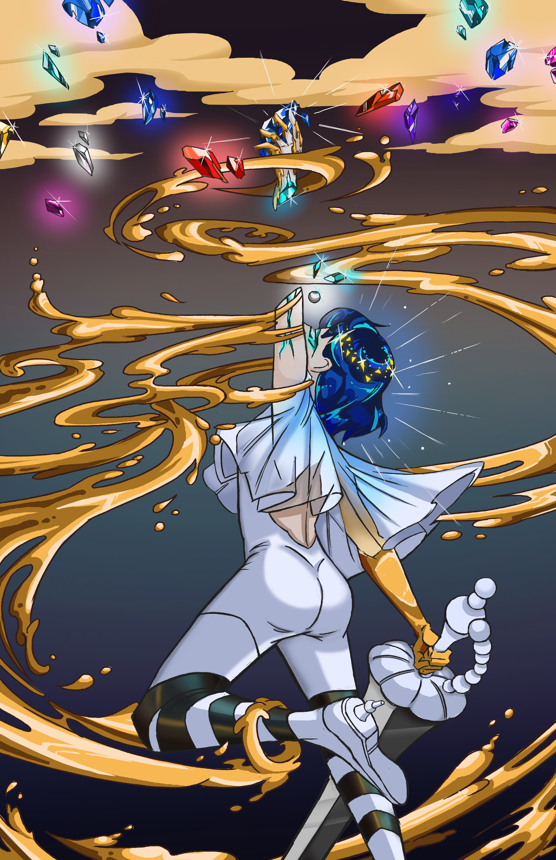 Christy Yuxuan Ma Phosphophyllite Houseki No Kuni Even though phos is one of the weakest gems and not suitable for battle, phos still wants to fight the. christy yuxuan ma phosphophyllite