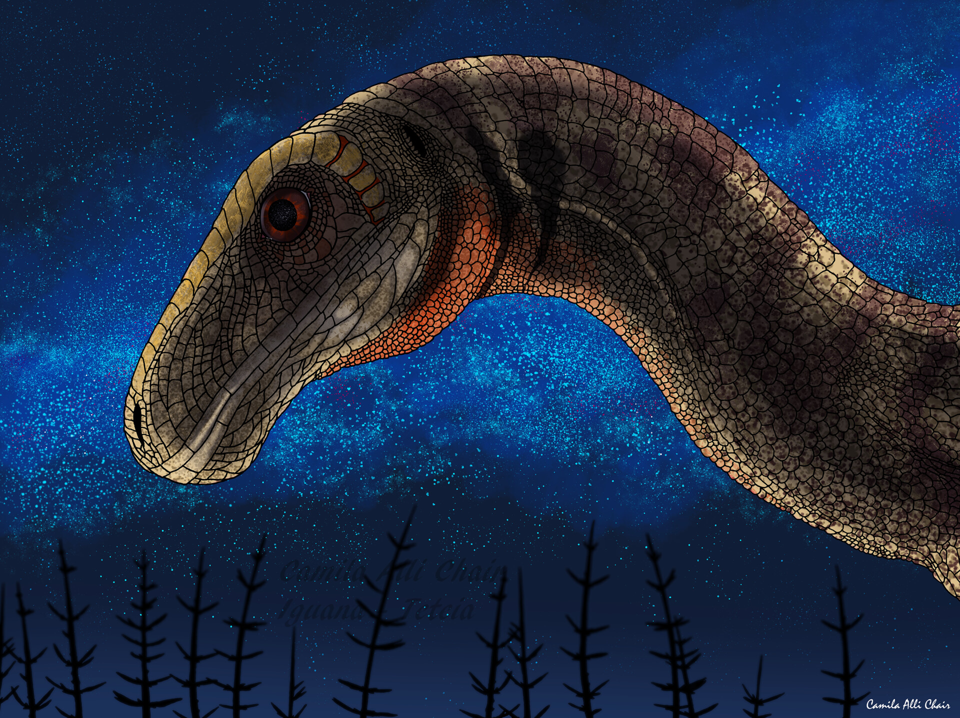 ArtStation Vespersaurus paranaensis