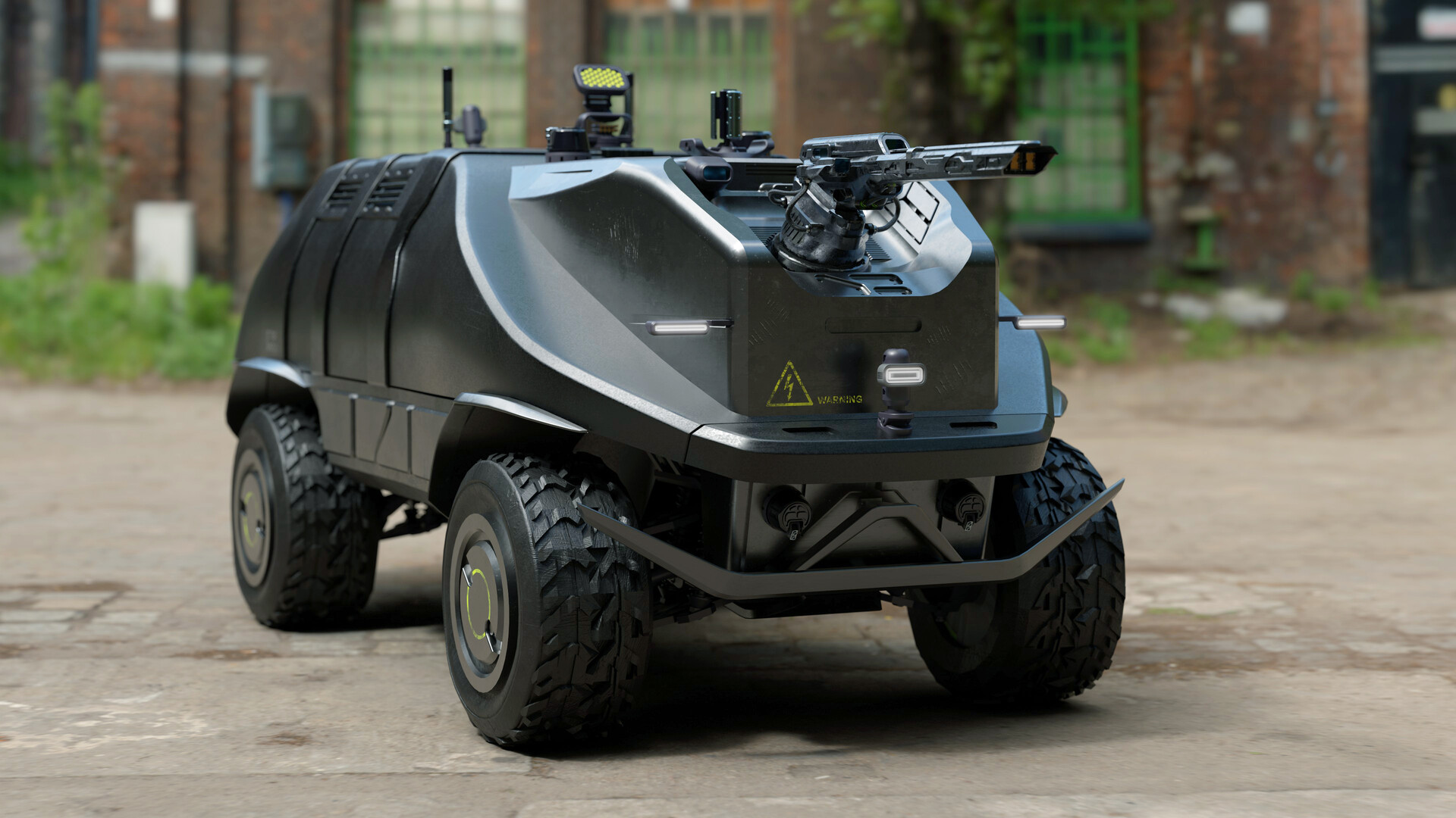 ArtStation Unmanned Electric Personnel Carrier