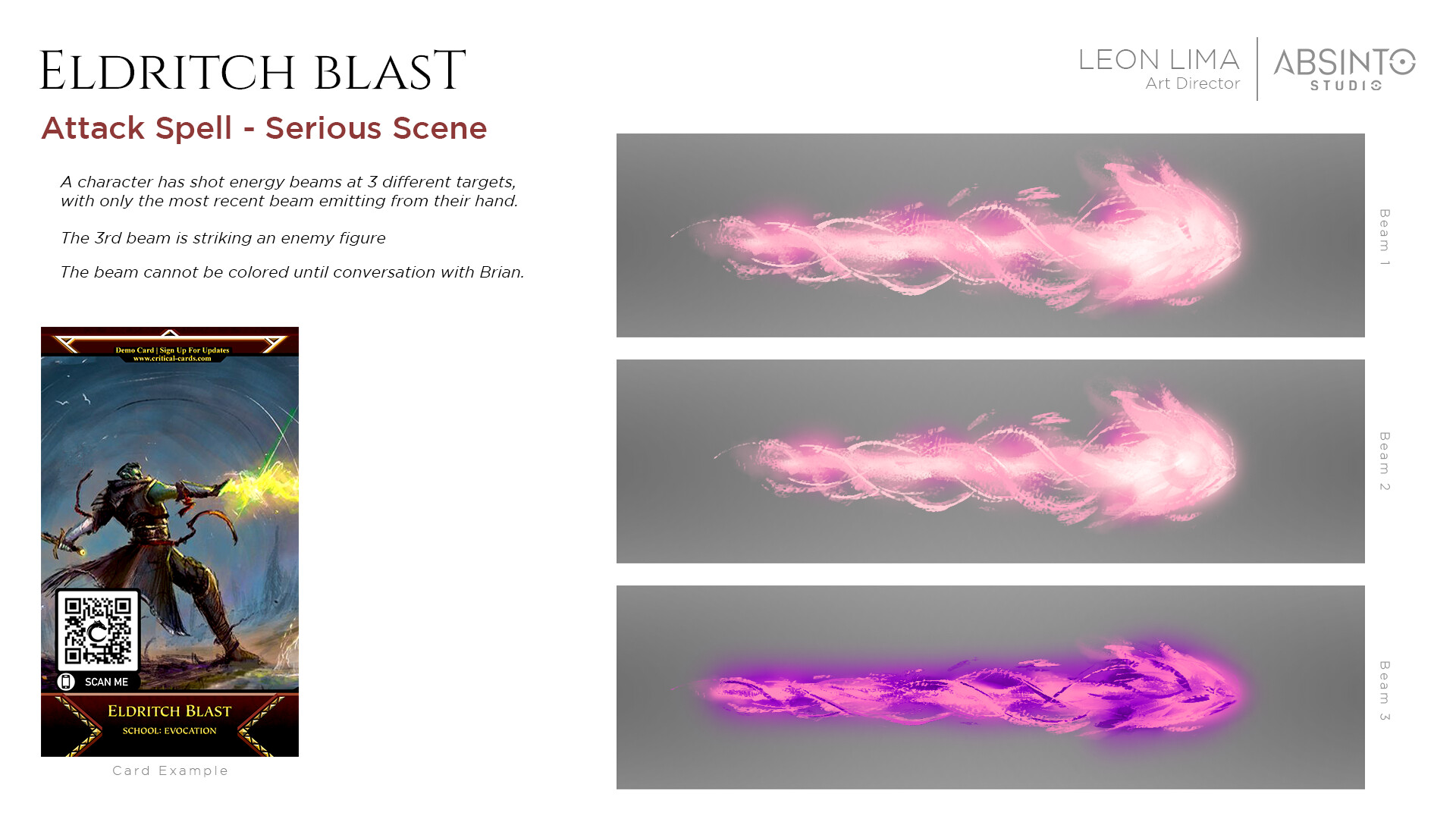 ArtStation - Eldritch Blast | Critical Cards