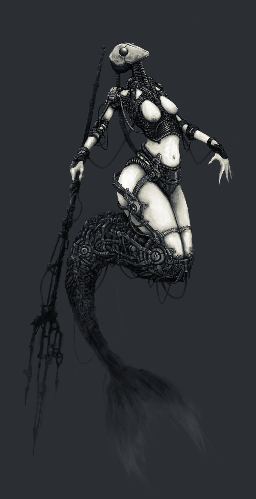 Cyborg Mermaid 