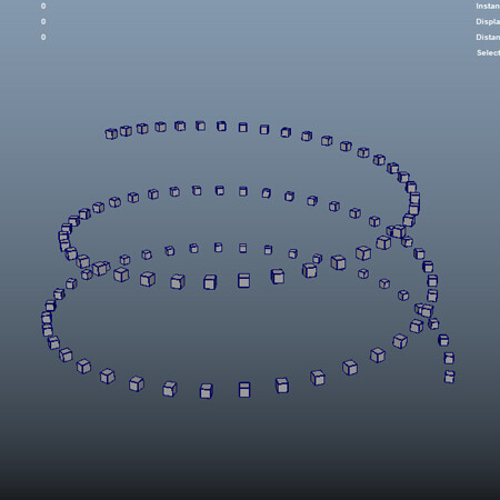 This is another MEL script for creating helix by using whatever polygon you want.