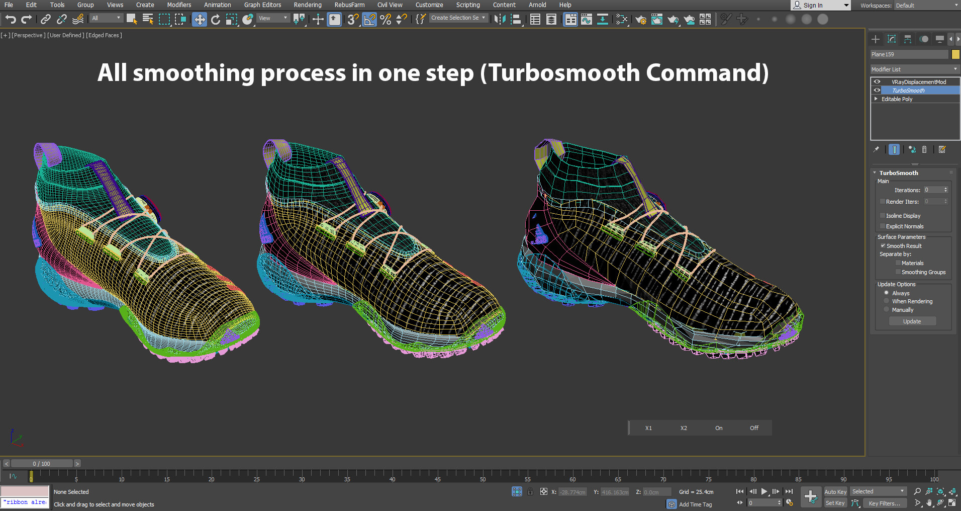 3d shoes design