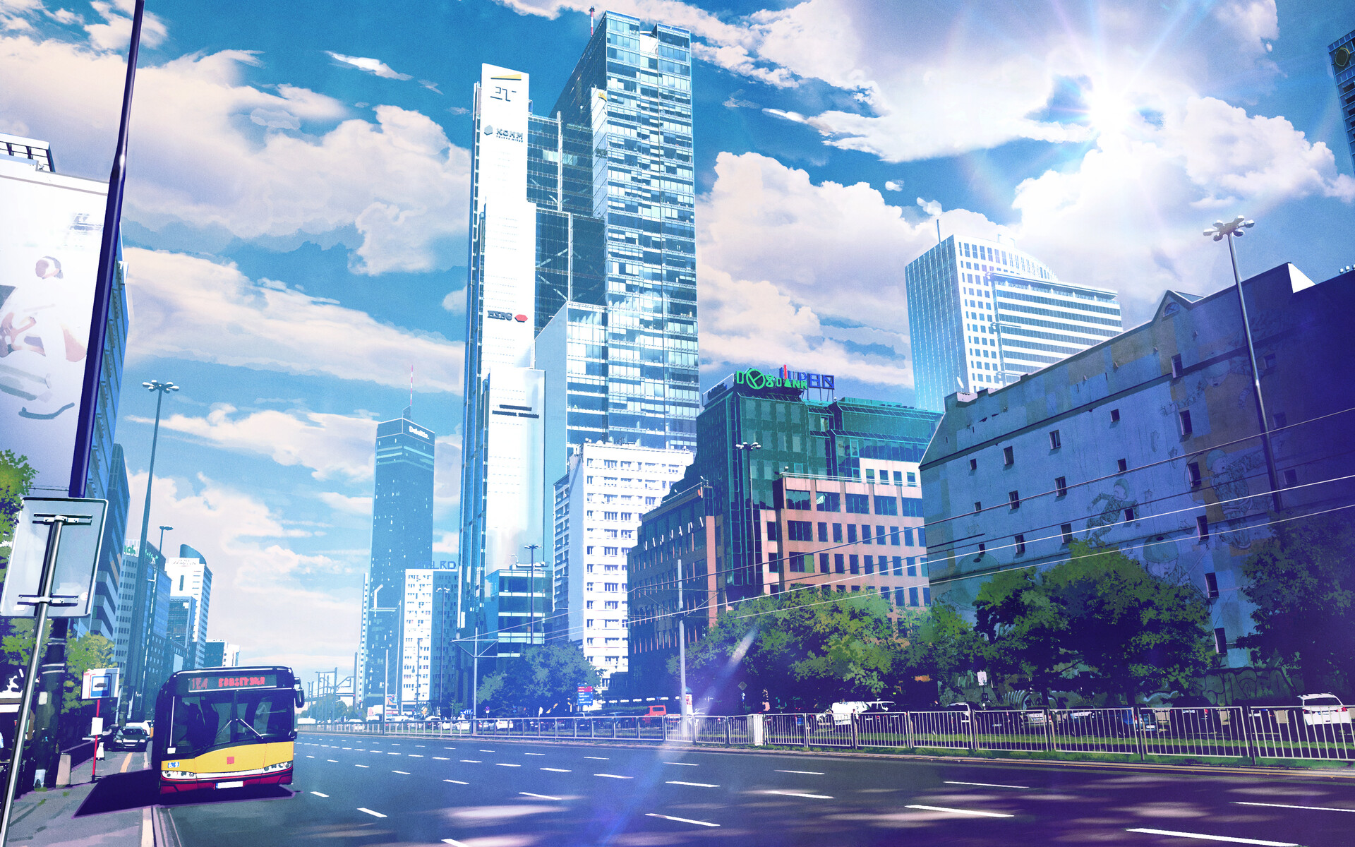 Fumiaki Yoshida Anime Background