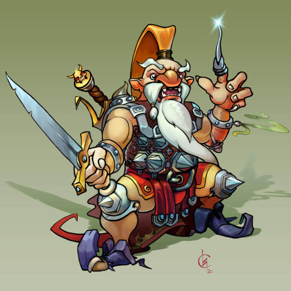 gnome swordsman