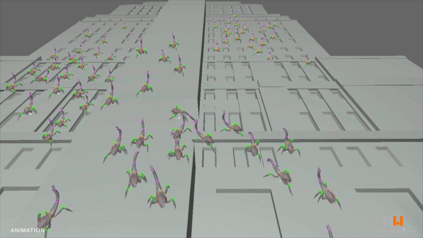 Role: Creature lighting, rigging, animation and match move.