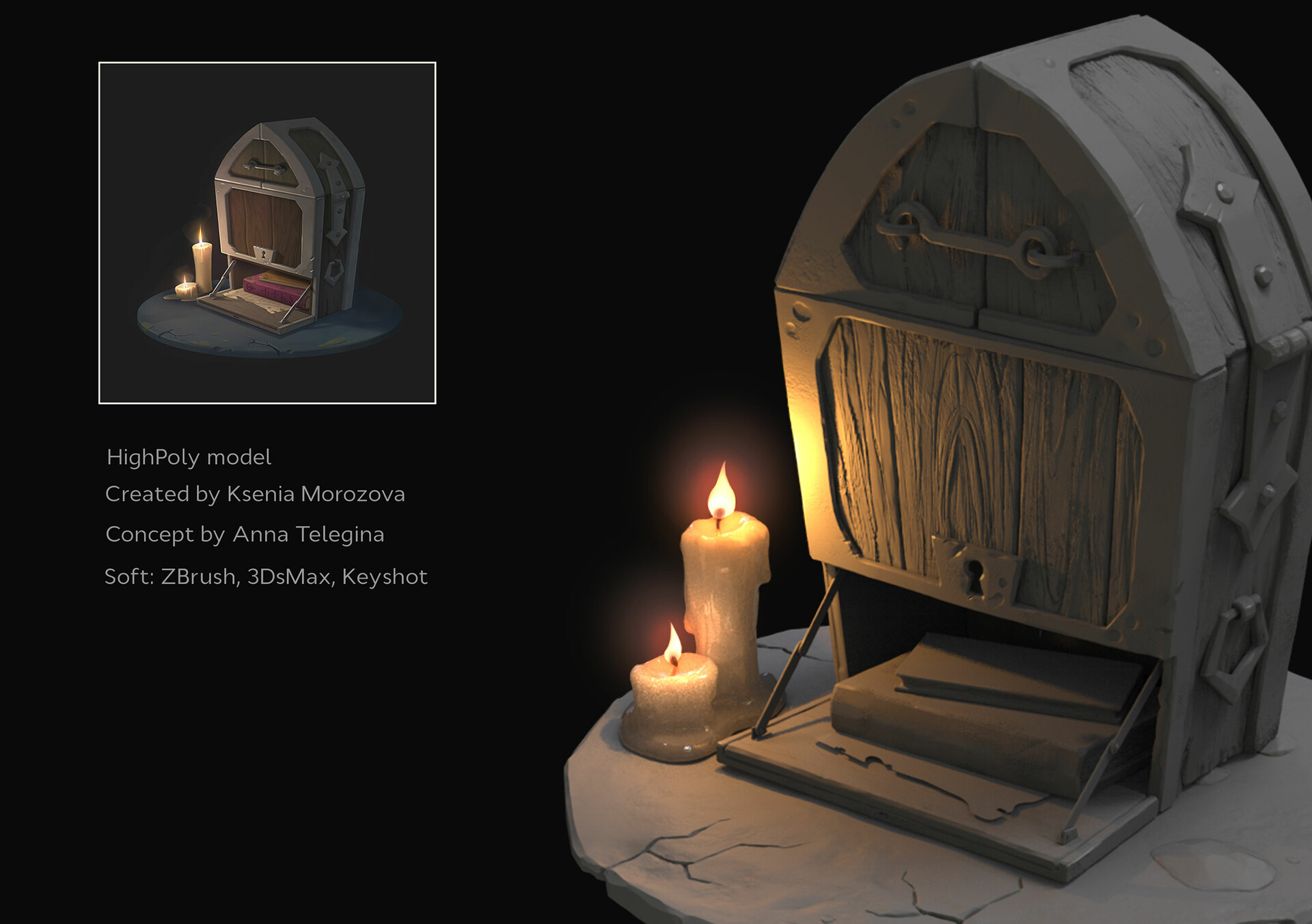 ArtStation Vampire Chest