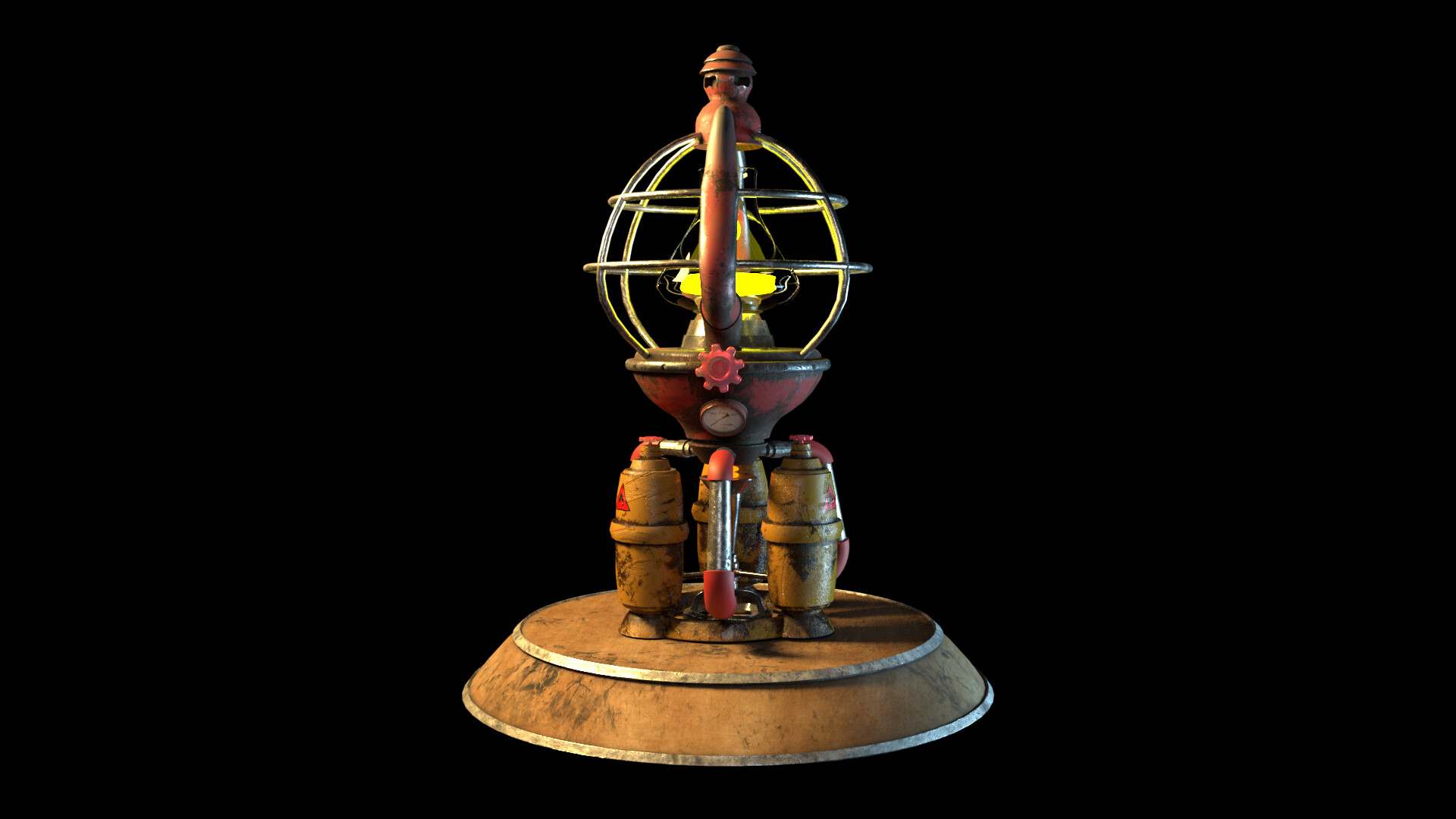 Steampunk lava lamp on sale
