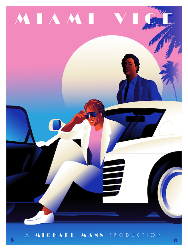TV Show Miami Vice Wallpaper