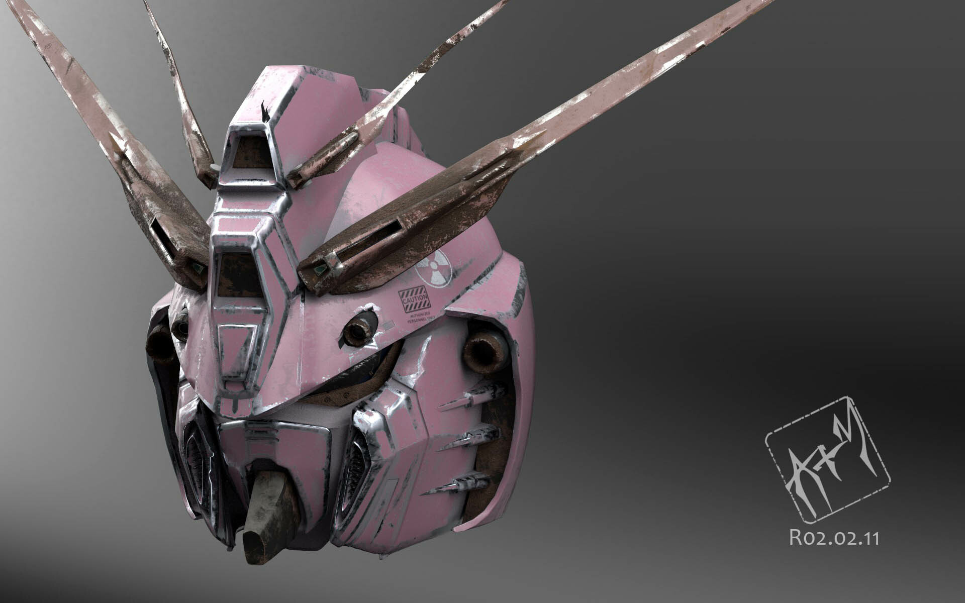 ArtStation ガンダムヘッド