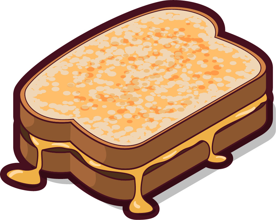 ArtStation - Grilled Cheese Sandwich