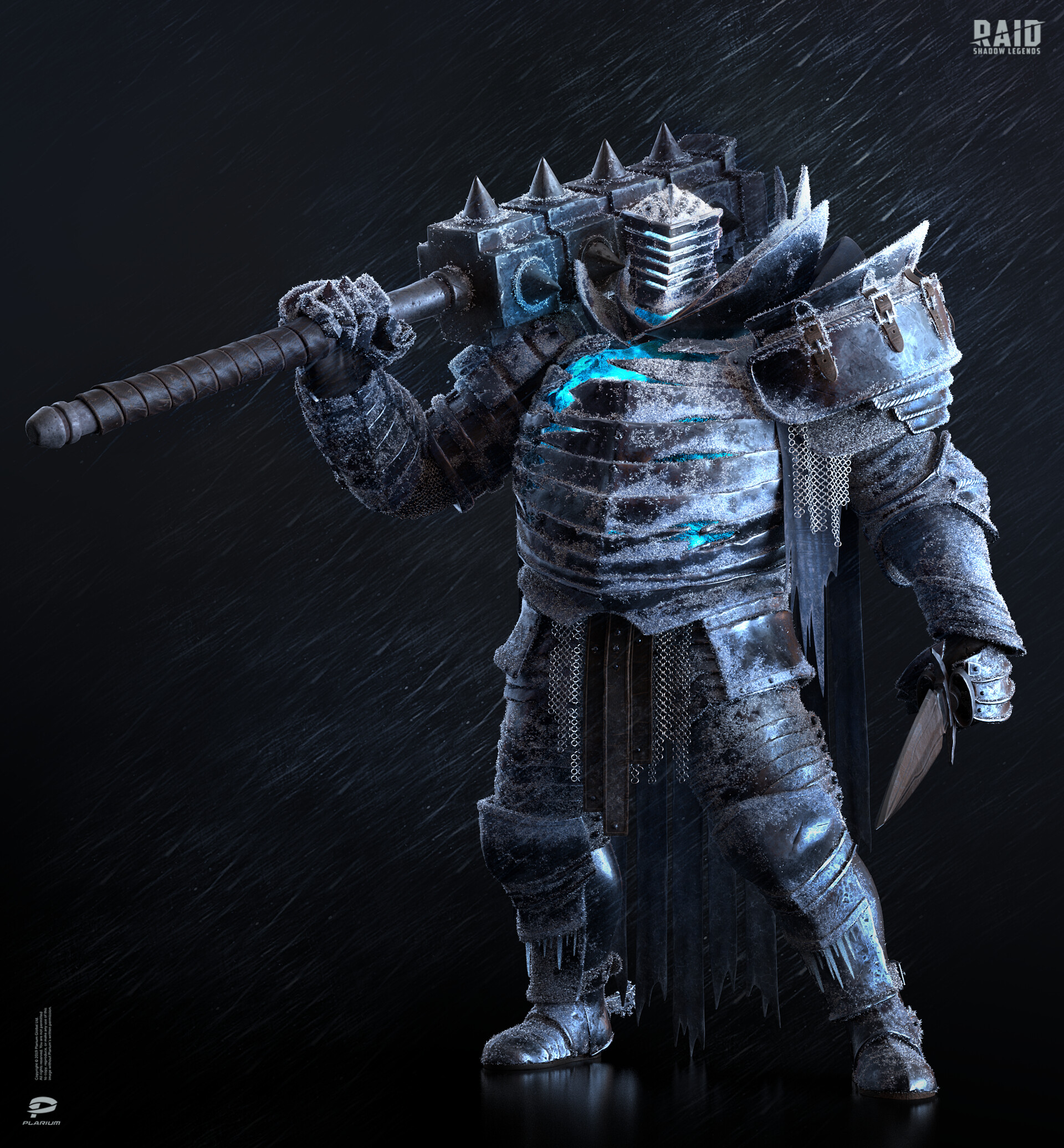 Sergii Romanenko Ice Golem
