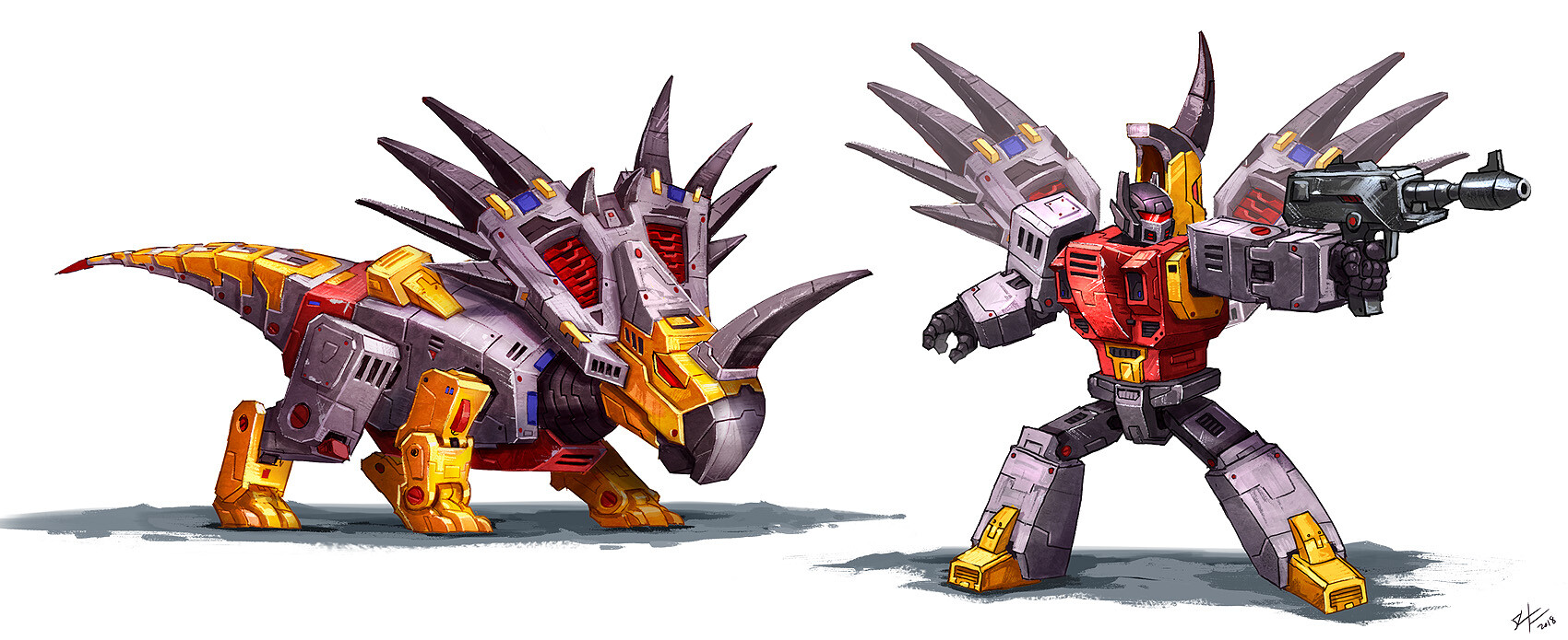 Shaun Keenan - New Dinobots (dino mode)
