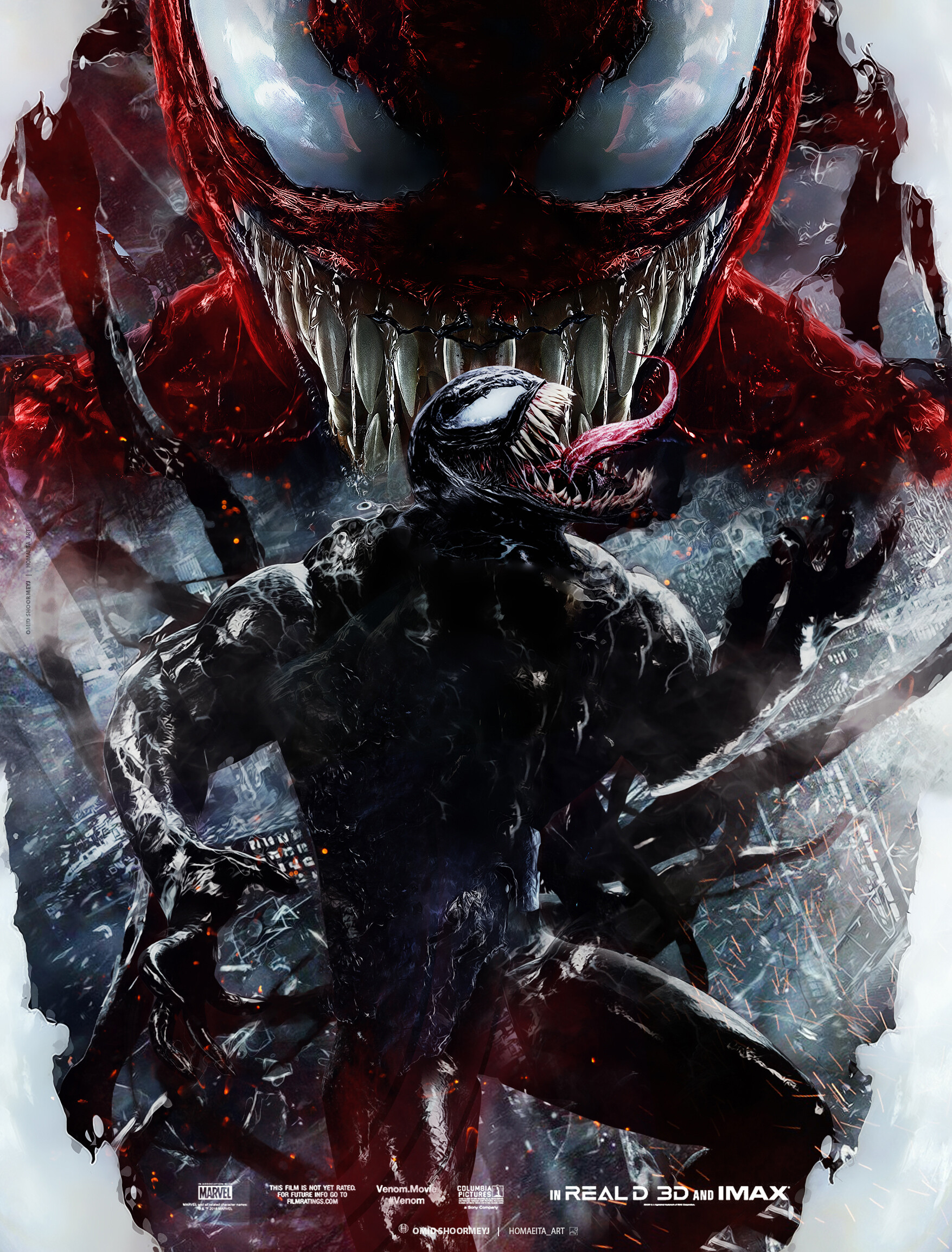 Artstation Venom 2 2nd Edit Omid Shoormeyj