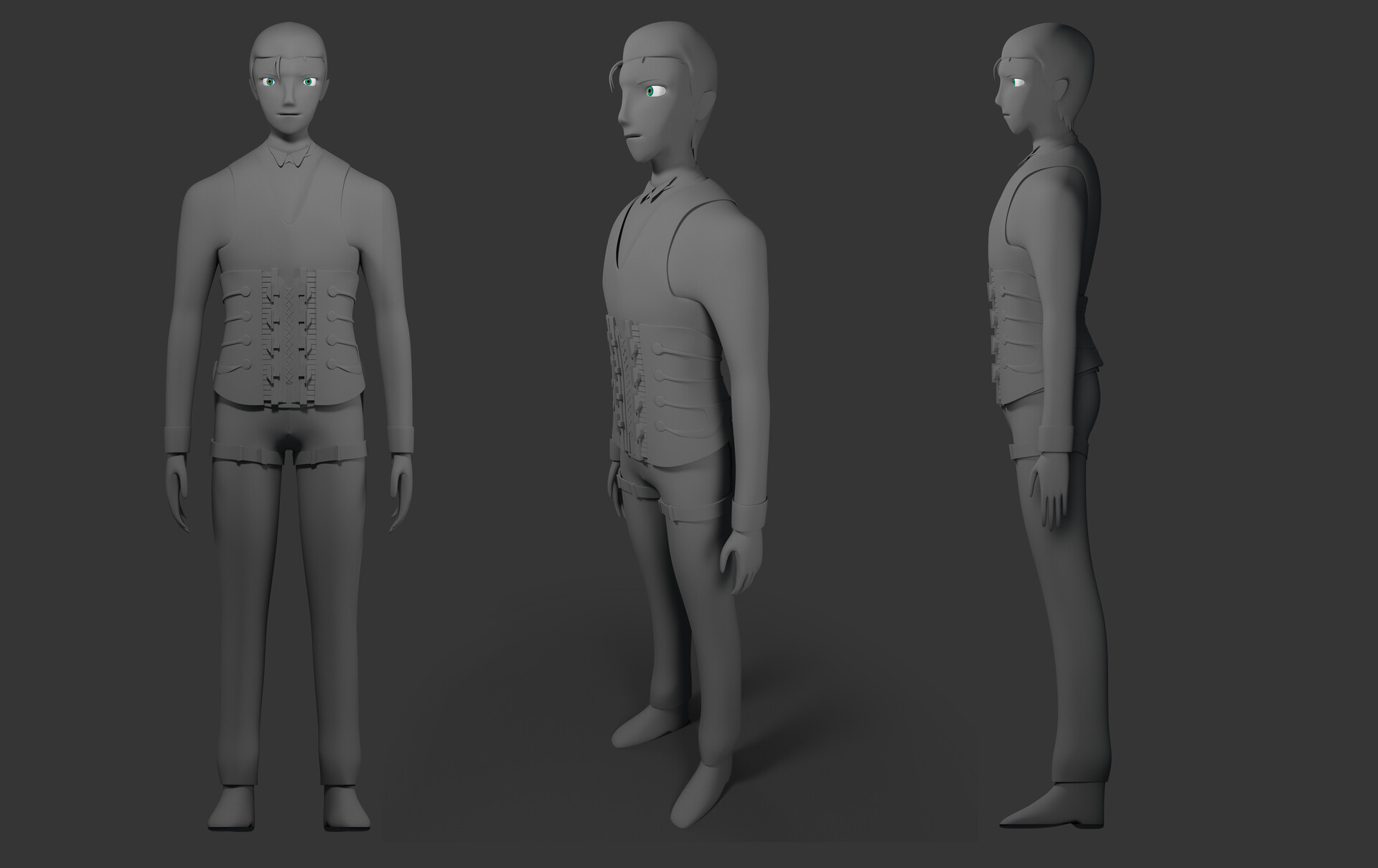 Artstation Fgo Sherlock Holmes 3d Model Felix Lim