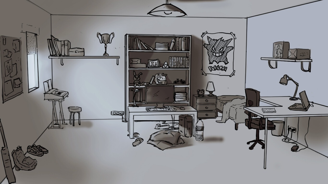 pablo romero hikikomori room