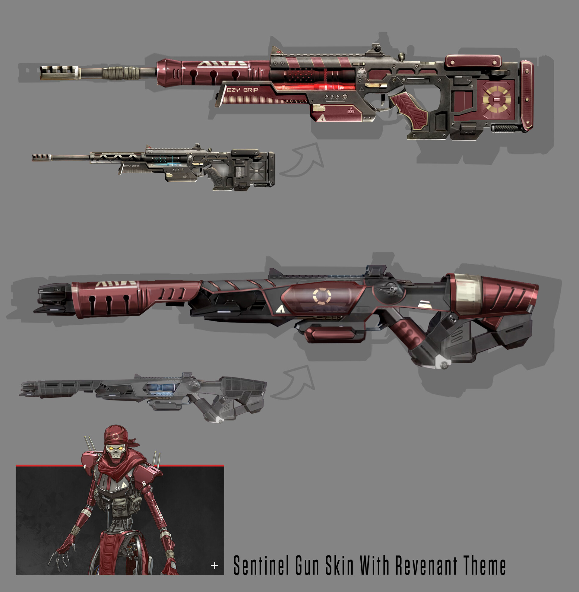 Artstation Apex Legends Gun Skins Fanart Ayush Dubey