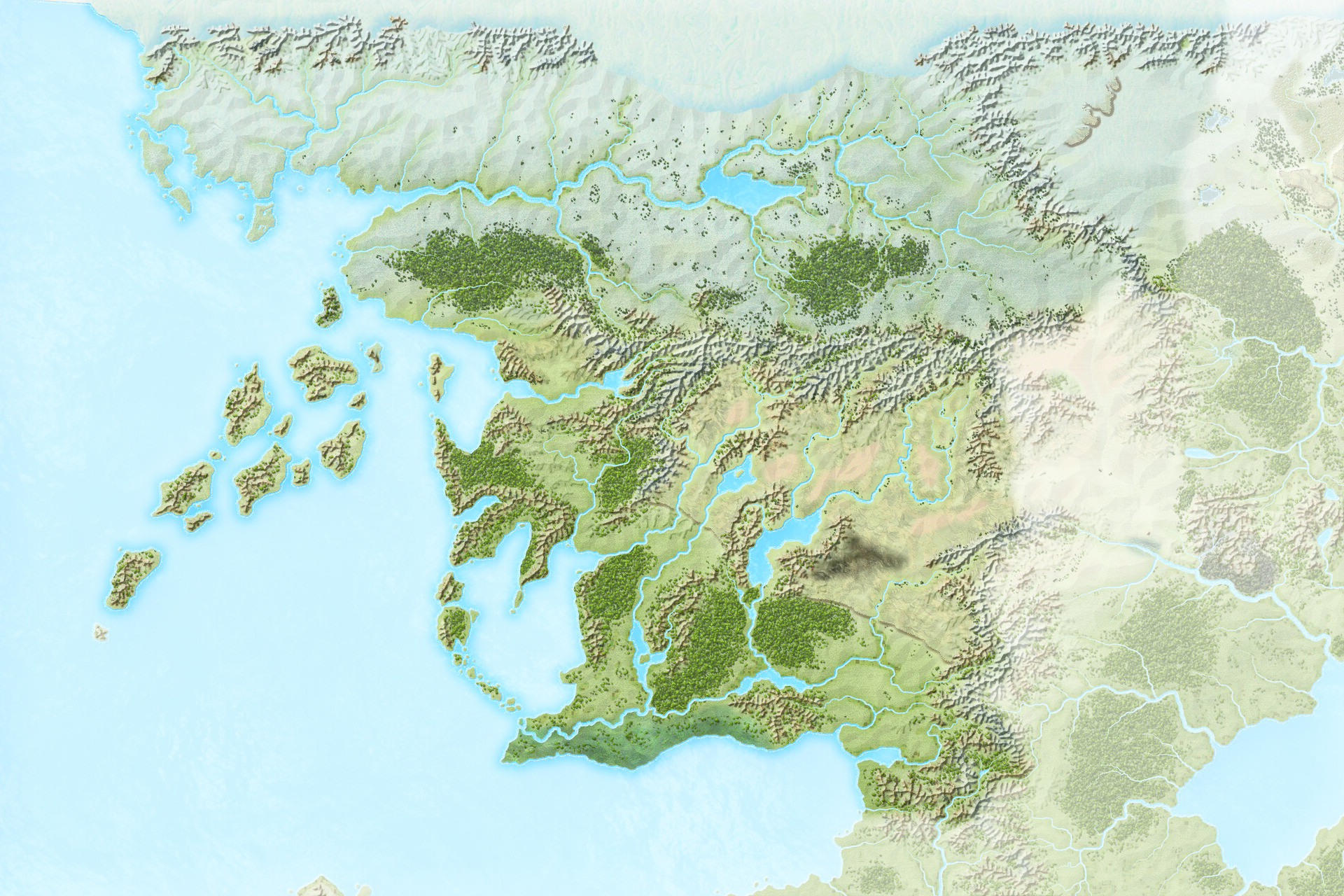 Pathfinder голарион карта