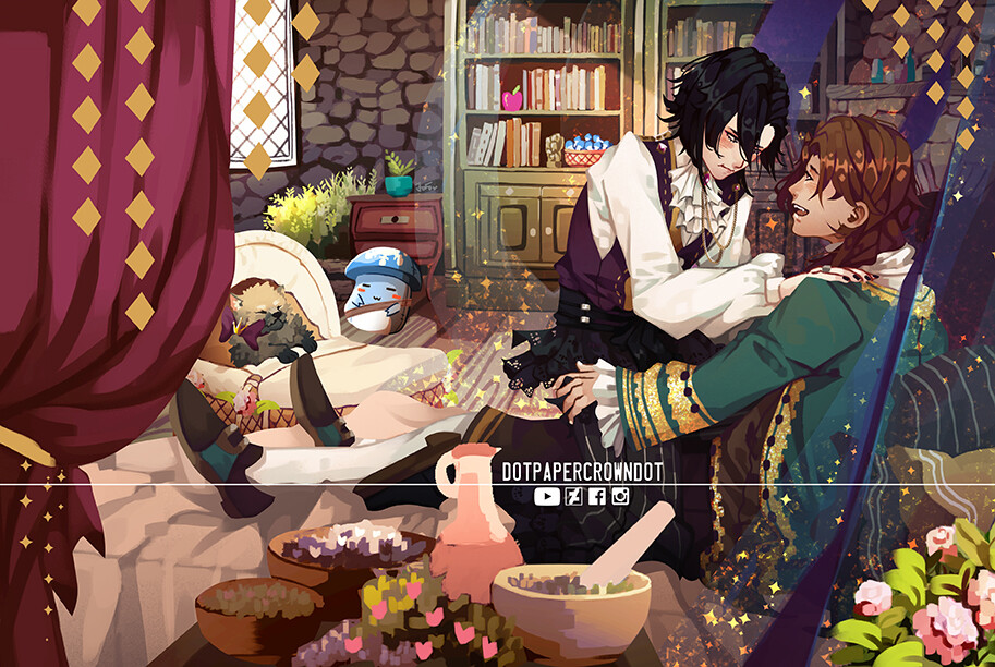 dotpapercrowndot Art - [Com by AzureIce] The Snow White XXX (part 2)