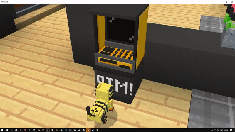 [Teaser] During the game's development we caught our cute electric pet trying to destroy an ATM!