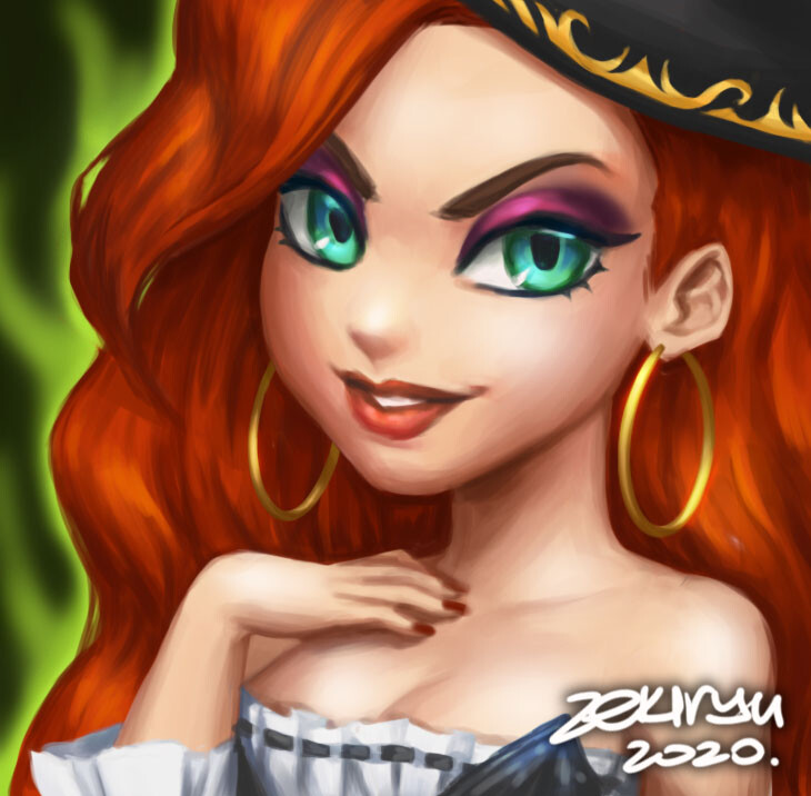 Artstation Miss Fortune Icon Lena S