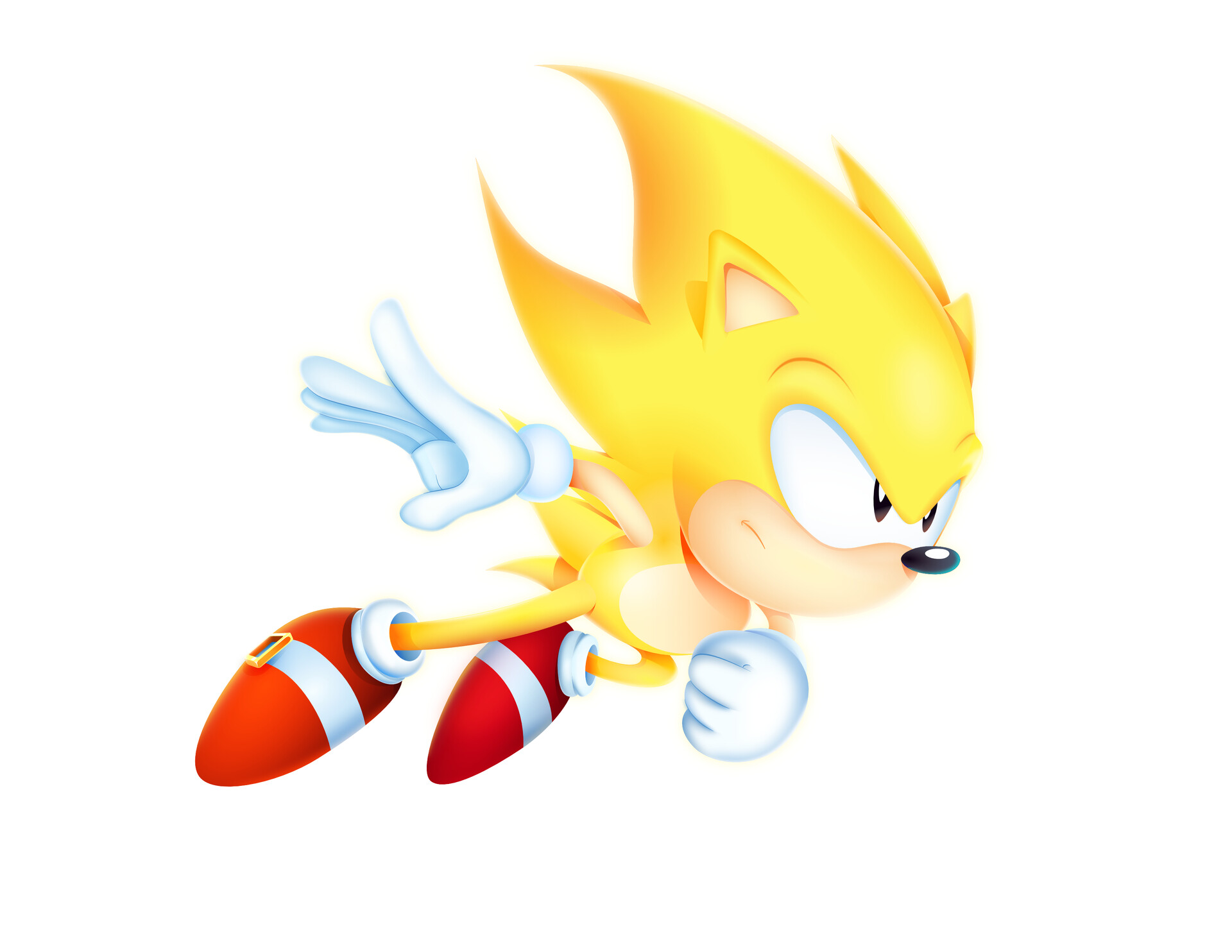 ArtStation - Classic Super Sonic
