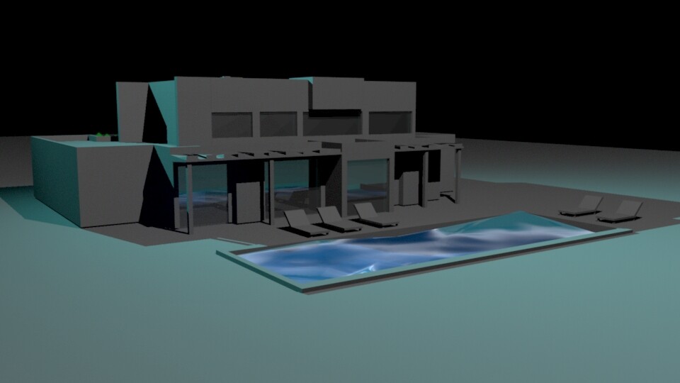 Artstation 3d Model Of Cristiano Ronaldo S House In Madrid Juan Pablo Cedeno Caicedo