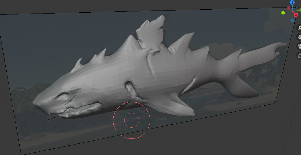 Artstation Megalodon Sea Of Thieves 3d Concept Art Jordan Thorpe