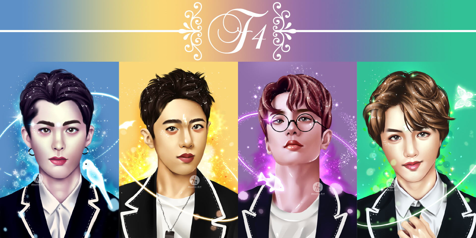 Artstation F4 Meteor Garden 2018 Meggy Kadam Aryanto
