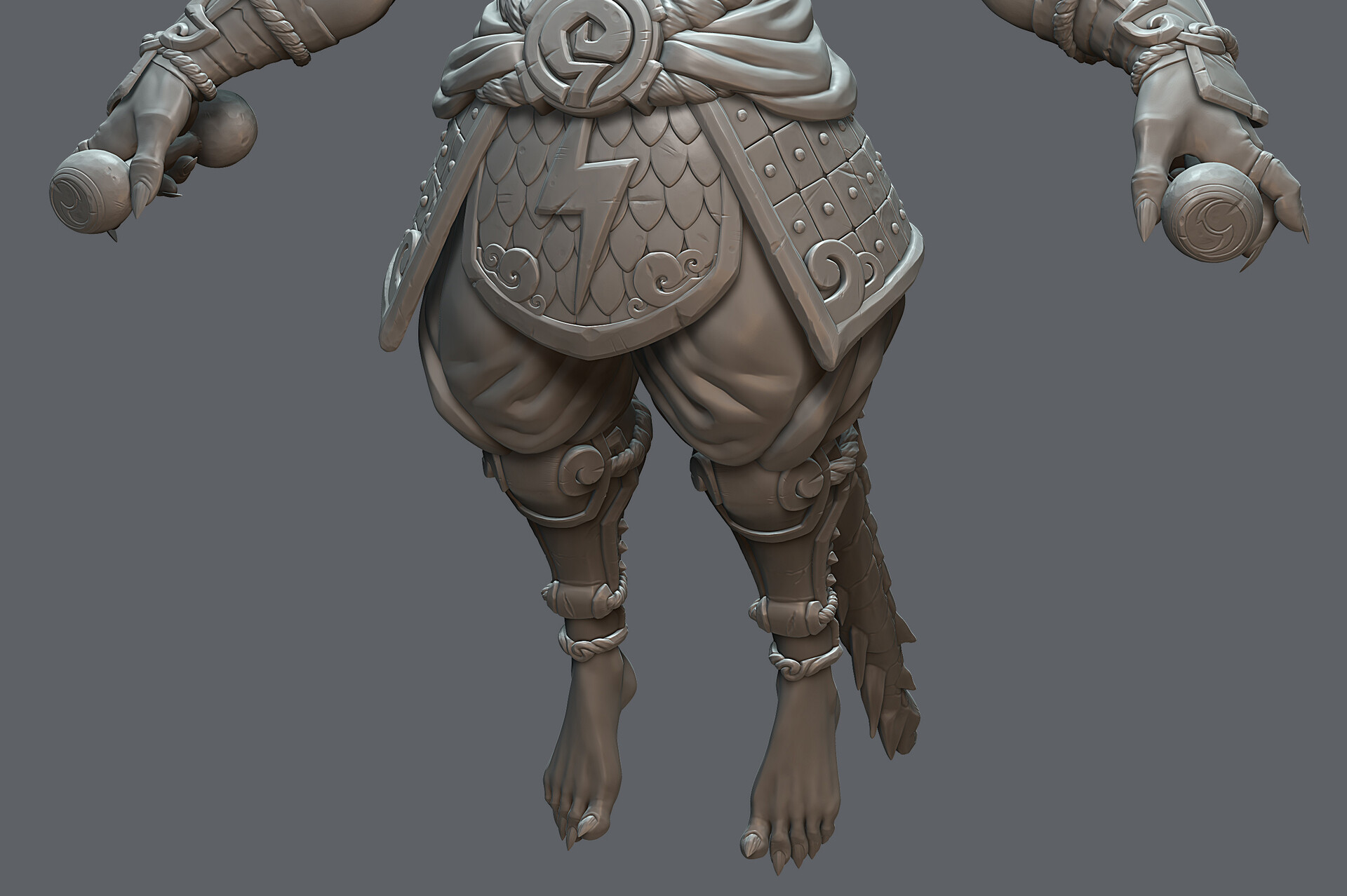 ArtStation - 雷神 Raijin:The Thunder-caller