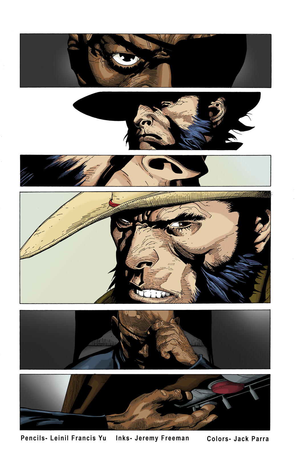 Ultimate Hulk vs Wolverine
Collaborative Piece.
Pencils: Lenil Frances Yu 
Inks: Jeremy Freeman
Colors by me