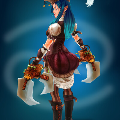 Get Wallpaper Artstation Maria Holic Free