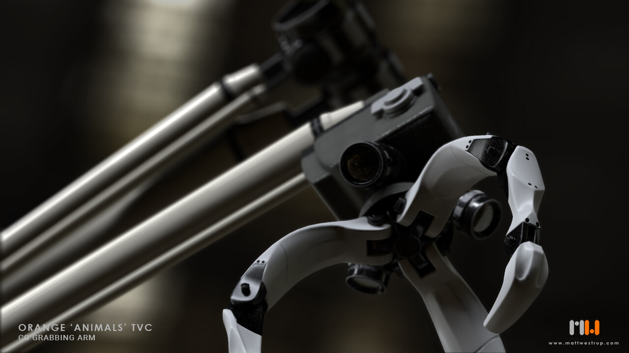Role: 'Grabbing Arm' model, texture, rigging, lighting, animation and matchmove.