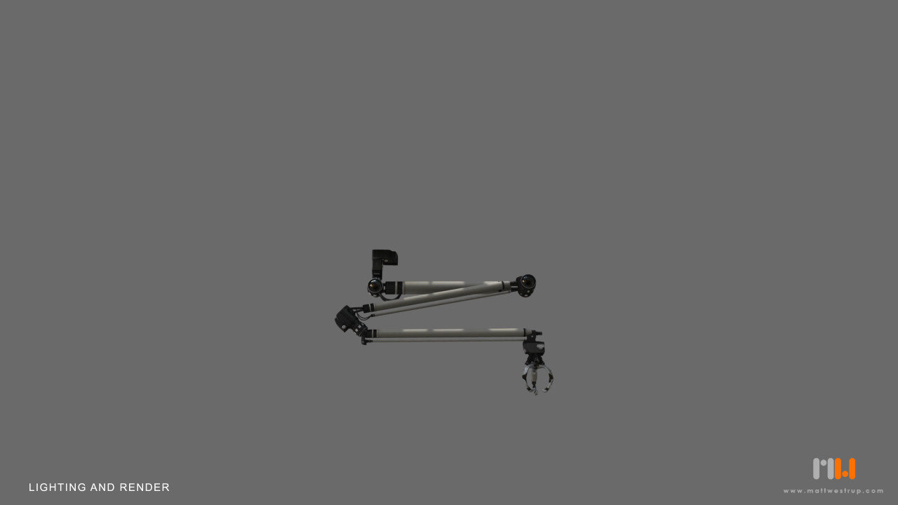 Role: 'Grabbing Arm' model, texture, rigging, lighting, animation and matchmove.