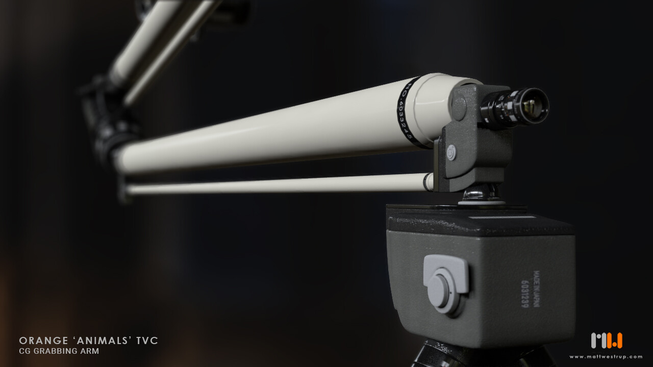 Role: 'Grabbing Arm' model, texture, rigging, lighting, animation and matchmove.