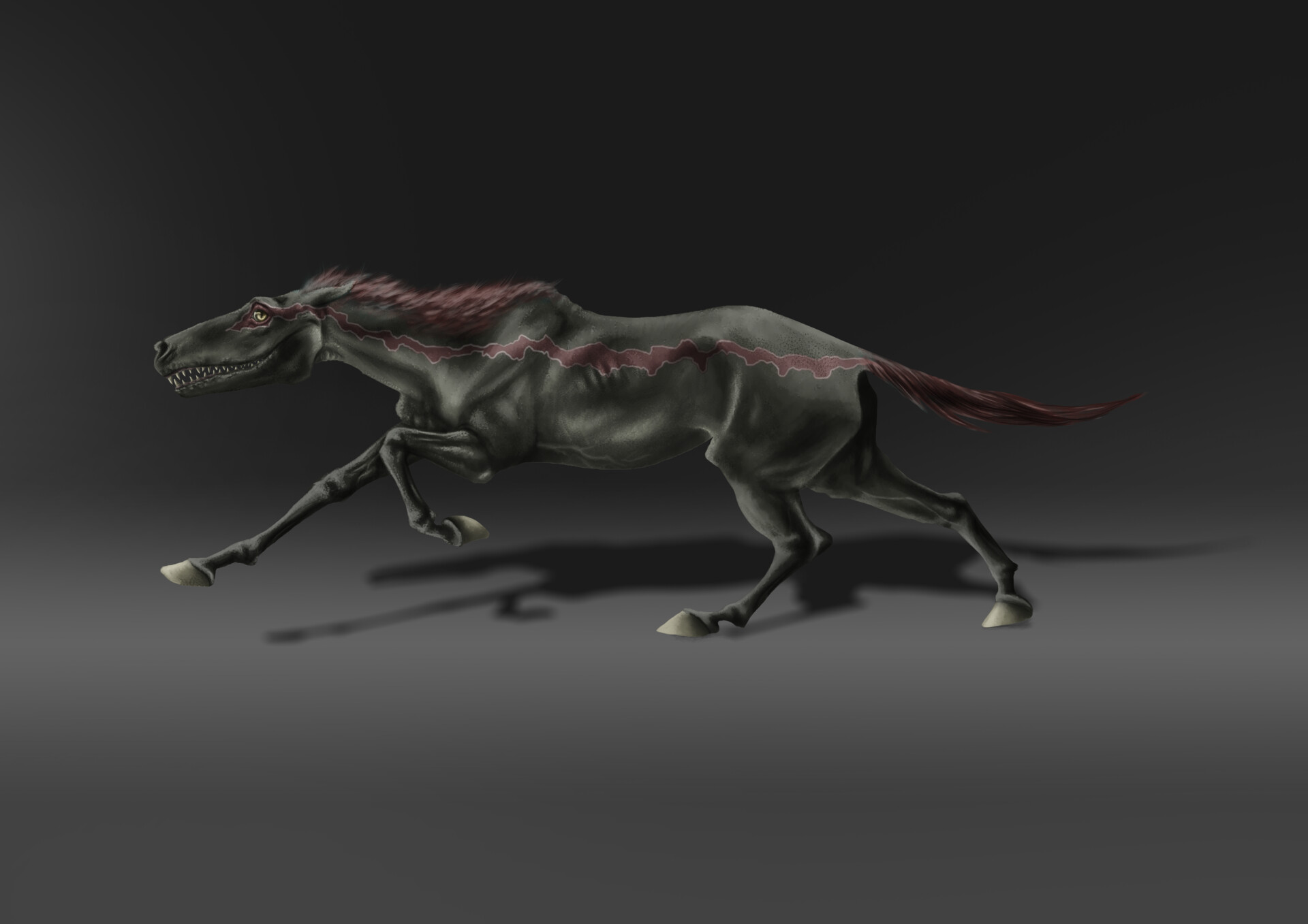 raptor x horse hybrid jasmina raczkiewicz
